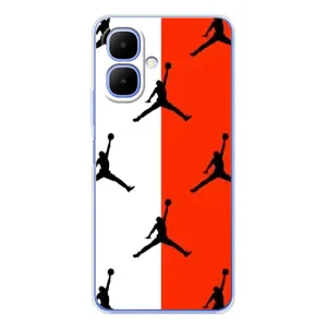 Чехлы для Tecno Spark Go 2 - с картинкой JORDAN (AlphaPrint) (Лого Джордан)