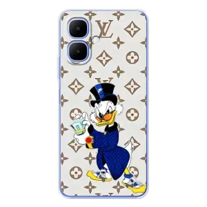 Чехли для Tecno Spark Go 2 - Скрудж МакДак Louis Vuitton (PREMIUMPrint) (Макдак на стилі)
