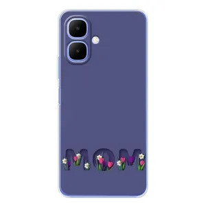 Чехол с принтом «Мама в цветах» для TECNO Spark Go 2