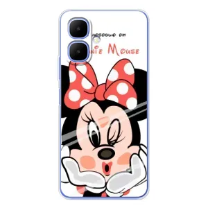 Эксклюзивный чехол для Tecno Spark Go 2 (AlphaPrint - Мультяшные) (Маус Минни)