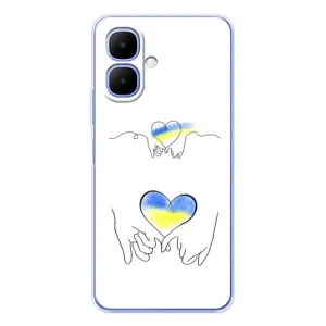 Чохол для Патріота України Tecno Spark Go 2 - (AlphaPrint) (Мир Україні)