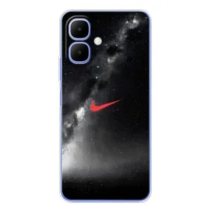 Чехол для Tecno Spark Go 2 - с принтом Найк (AlphaPrint) (Найк красный)