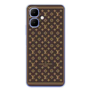 Чохли Луі Вітон для Tecno Spark Go 2 (AlphaPrint - LOUIS VUITTON) (шпалери LV)