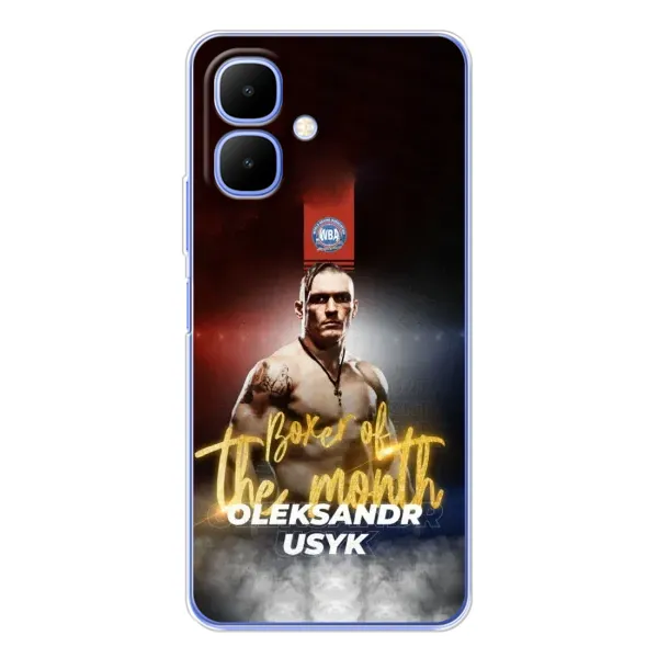 Чехол с принтом «Olexandr Usyk» для TECNO Spark Go 2 Чехол с принтом «Olexandr Usyk» для TECNO Spark Go 2