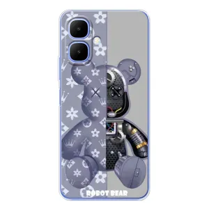 Круті Чохли Луі Віттон для Tecno Spark Go 2 (AlphaPrint) (Робот Медведик)