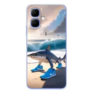 Чохол з мемом Тралалело тралала на Tecno Spark Go 2