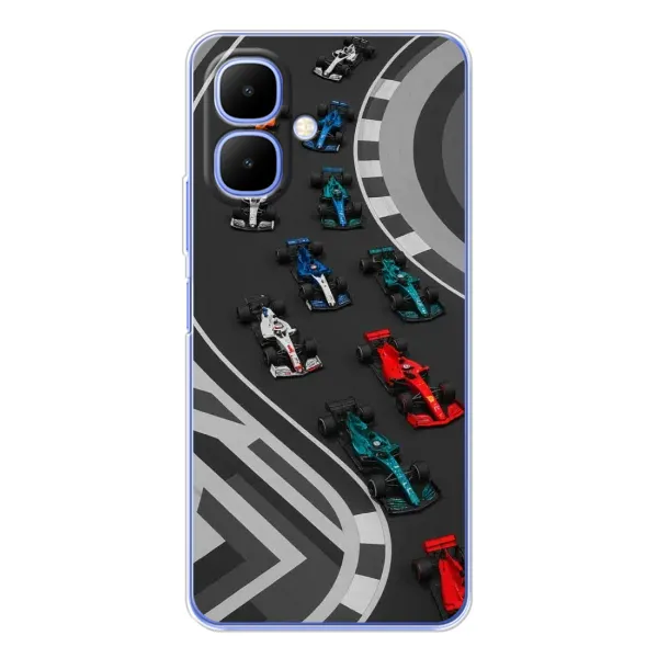Чохол з принтом «Траса Ф1» для TECNO Spark Go 2