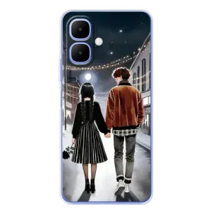 Чохол з дизайном Венздей 2 на Tecno Spark Go 2 (Венздей та Тайлер)