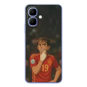 Чохол з футболістом Ламін Ямаль Tecno Spark Go 2 (Ямаль аніме)