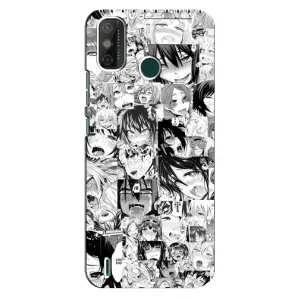 Чохол з принтом «Ahegao manga» для TECNO Spark GO (2020)