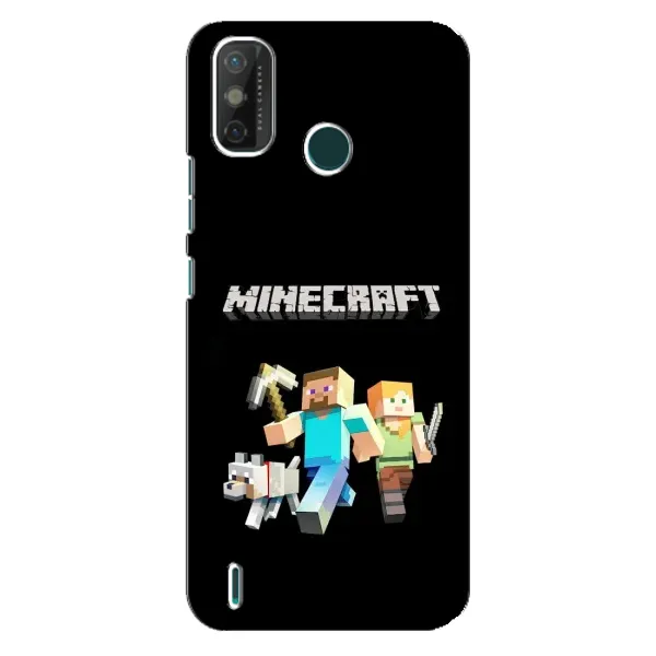 Чехол с принтом «герои Minecraft» для TECNO Spark GO (2020) Чехол с принтом «герои Minecraft» для TECNO Spark GO (2020)