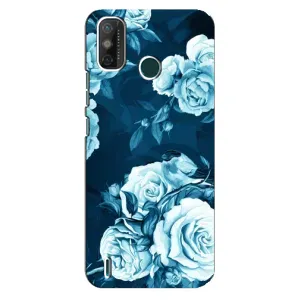 Чехлы (ART) Цветы на TECNO Spark GO (2020) (VPrint) (Блактині бутони)