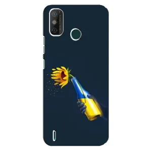 Чехол для Патриота Украины TECNO Spark GO (2020) - (AlphaPrint) (Коктейль молотова)