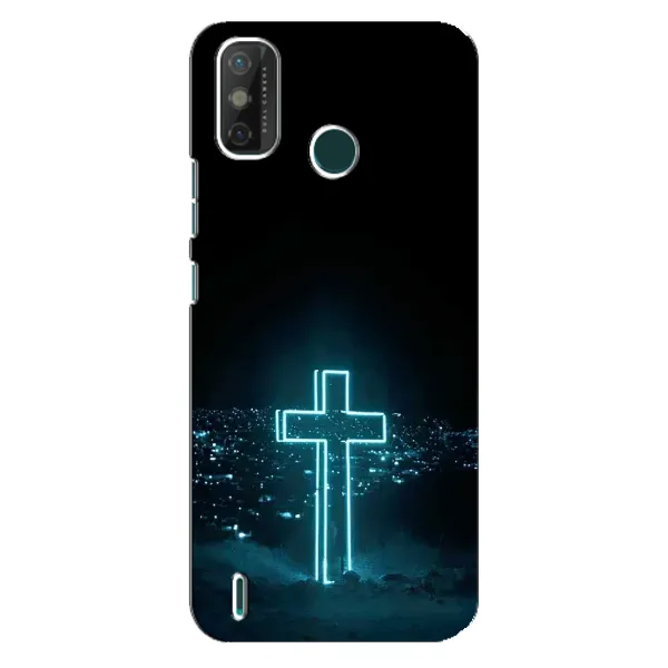 Чехол с принтом «Крест и город» для TECNO Spark GO (2020) Чехол с принтом «Крест и город» для TECNO Spark GO (2020)