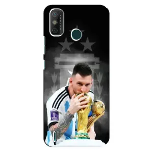 Чохли для TECNO Spark GO (2020) (Leo чемпіон) (AlphaPrint) (Мессі Чемпіон)