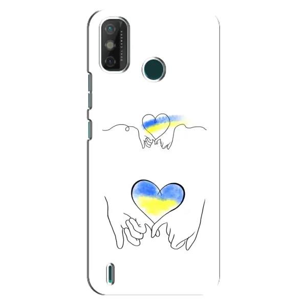 Чохол з принтом «Мир Україні» для TECNO Spark GO (2020)