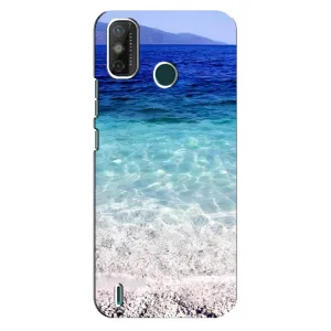 Силіконовий чохол з КАРТИНКАМИ літо для TECNO Spark GO (2020) (AlphaPrint) (Море)