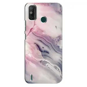 Мраморный чехол на TECNO Spark GO (2020) (VPrint) (Пурпурный Мрамор)