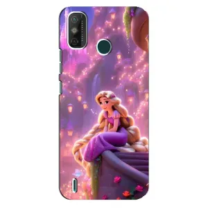 Чохол Рапунцель для TECNO Spark GO (2020) (Рапунцель у замку)