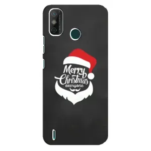 Різдвяні Чохли для TECNO Spark GO (2020) (VPrint) (Санта Крісмас)