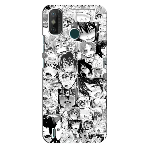 Чехол с принтом «Ahegao manga» для TECNO Spark GO (2021)