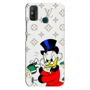 Чехли для TECNO Spark GO (2021) - Скрудж МакДак Louis Vuitton (PREMIUMPrint) (Бакси Скрудж)