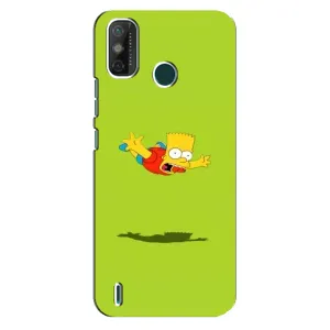 Чjхол з Сімпсонами для TECNO Spark GO (2021) (VPrint) (Барт Сімпсон)