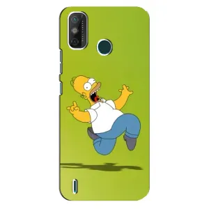 Чjхол з Сімпсонами для TECNO Spark GO (2021) (VPrint) (Гомер Сімпсон)