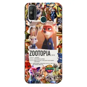 Чохол Зоотрополіс на TECNO Spark GO (2021) (Постер Зоотрополіс)