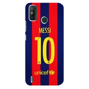 Чохли Мессі для TECNO Spark GO (2021) (AlphaPrint) (Messi Barca 10)