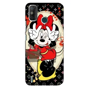 Чохол Disney Mouse TECNO Spark GO (2021) (PREMIUMPrint) (Мінні peace)