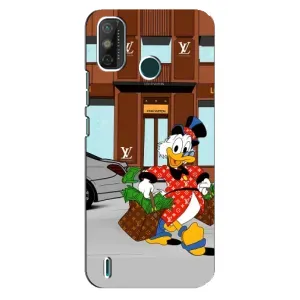 Чехли для TECNO Spark GO (2021) - Скрудж МакДак Louis Vuitton (PREMIUMPrint) (Скрудж ЛВ)