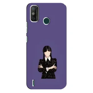 Чехлы Венсдей на TECNO Spark GO (2021) Уэнсдей (AlphaPrint)