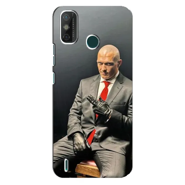 Чехол с принтом «Усик Hitman» для TECNO Spark GO (2021)