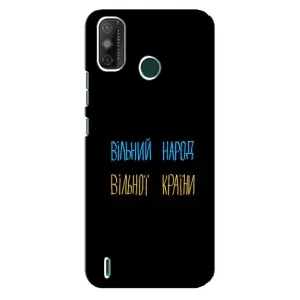 Чохли (Доброго вечора, ми за України) для ТЕКНО Спарк ҐО (2021) (AlphaPrint) (Вільний Народ)