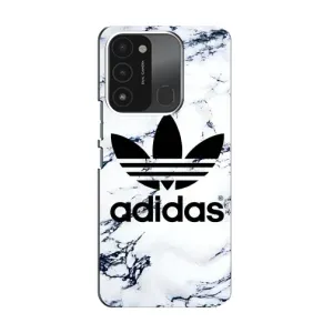 Чохли Адидас для TECNO Spark GO (2022) (AlphaPrint) (Адідас на мраморі)