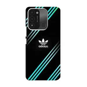 Чохли Адидас для TECNO Spark GO (2022) (AlphaPrint) (Адідас з полосами)