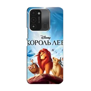 Чехол Король лев на Техно Спарк ГО (2022) (Постер Король Лев)