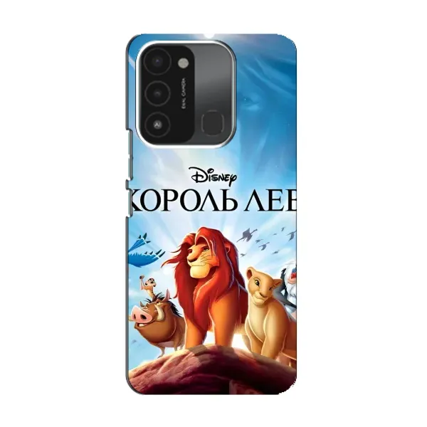 Чехол с принтом «Постер Король Лев» для TECNO Spark GO (2022)