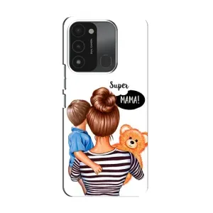 Чохол з друком для TECNO Spark GO (2022) - (Мама з дитинкою) (AlphaPrint) (Мама з синочком)