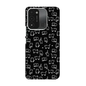 Чохол з принтом для TECNO Spark GO (2022) (AlphaPrint) Модні коти (Маленькі котики)