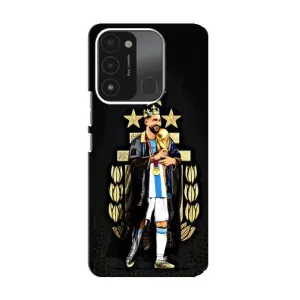 Чехлы для TECNO Spark GO (2022) (Leo чемпион) (AlphaPrint) (Месси Король)