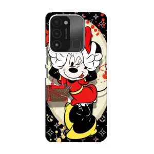 Чохол Disney Mouse TECNO Spark GO (2022) (PREMIUMPrint) (Мінні peace)