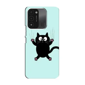 Чохол з принтом для TECNO Spark GO (2022) (AlphaPrint) Модні коти (Падаючий кіт)