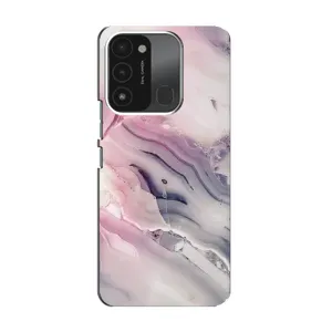 Мраморный чехол на TECNO Spark GO (2022) (VPrint) (Пурпурный Мрамор)