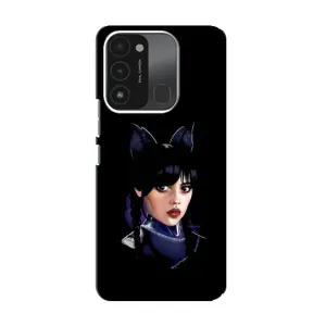 Чехлы Венсдей на TECNO Spark GO (2022) Уэнсдей (AlphaPrint)