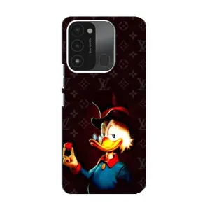 Чехлы для TECNO Spark GO (2022) - Скрудж МакДак Louis Vuitton (PREMIUMPrint) (Скрудж с бриллиантом)