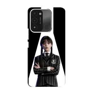 Чехлы Венсдей на TECNO Spark GO (2022) Уэнсдей (AlphaPrint) (W-Wednesday)