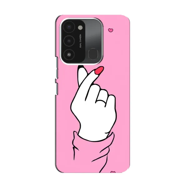 Чехол с принтом «Знак Love» для TECNO Spark GO (2022) Чехол с принтом «Знак Love» для TECNO Spark GO (2022)