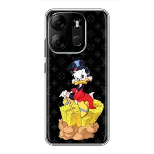 Чехли для Tecno Spark Go 2023 (BF7) - Скрудж МакДак Louis Vuitton (PREMIUMPrint) (Богатство Макдака)